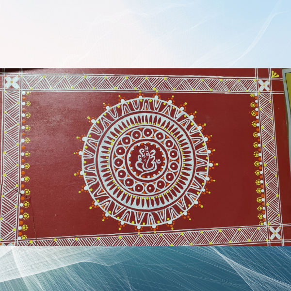 Aipan Art – Ganesha Wall Decor