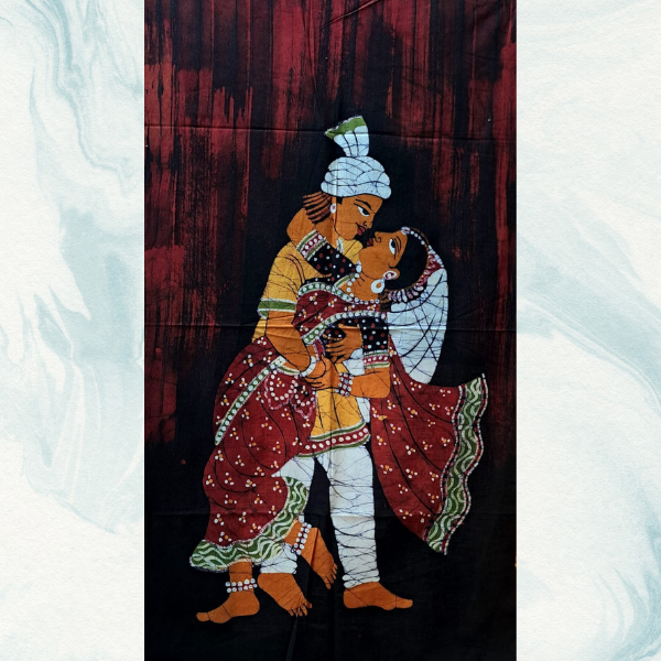 Batik Painting – The Dancing Couple