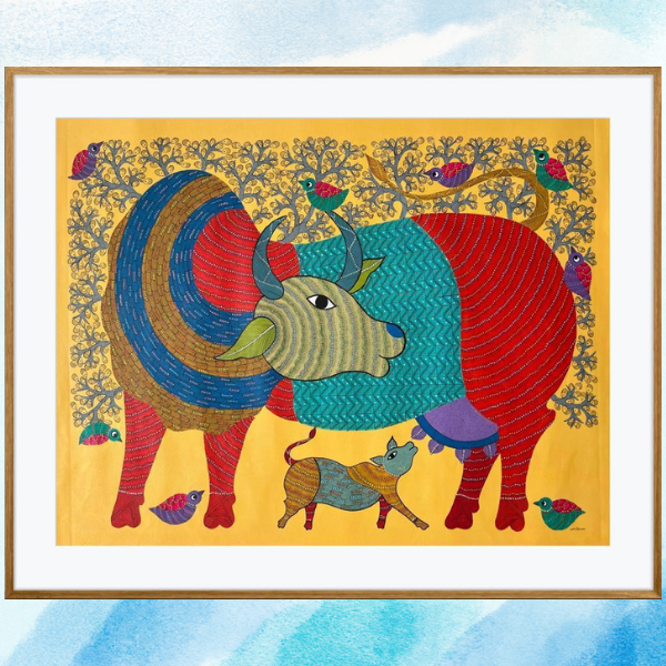 Gond Art Traditional Look for your Room
