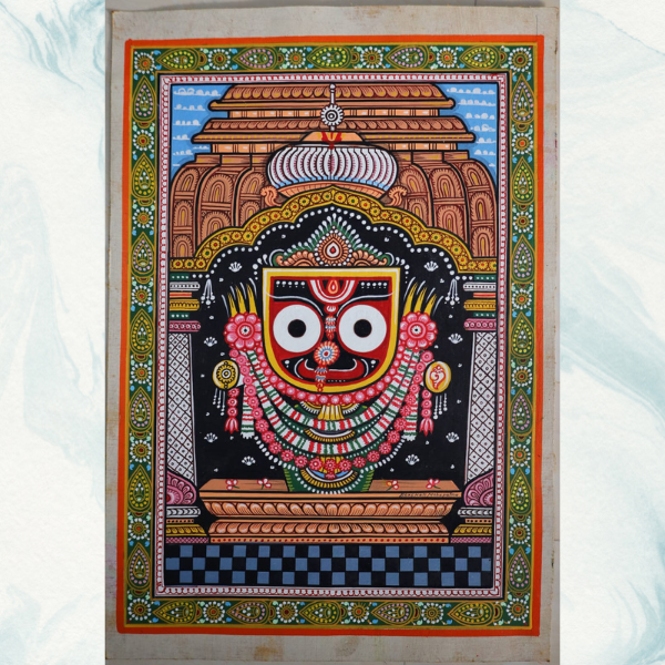 Pattachitra Art: Divine Lord Jagannath Wall Décor