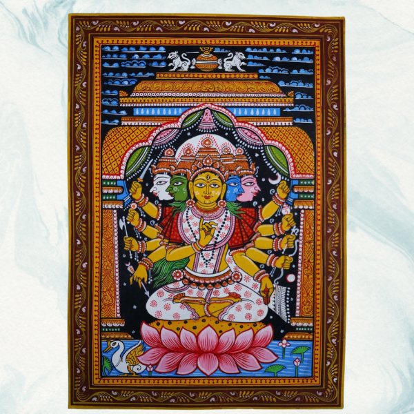 Pattachitra Art: Traditional Deity