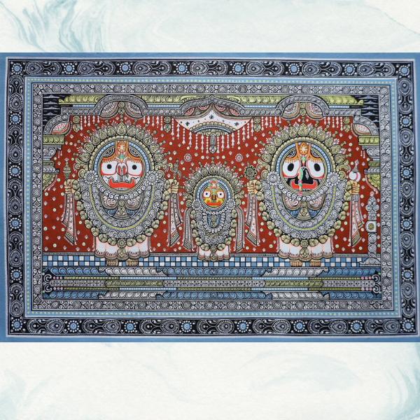 Pattachitra Art: Lord Jagannath in Splendid Colors