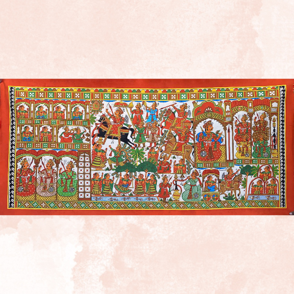Phad Painting Wall Charm
