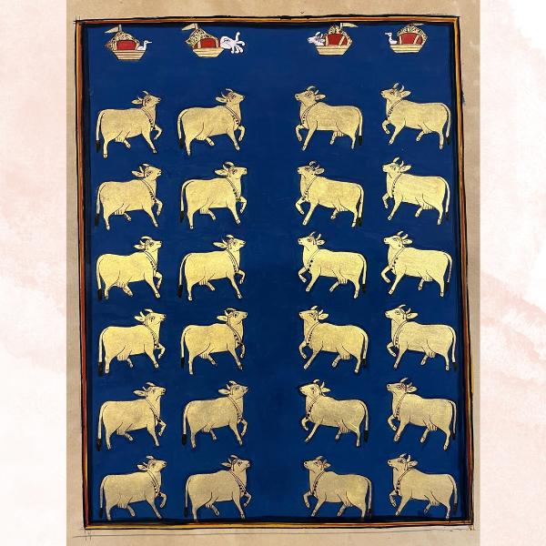 Pichwai Painting Artistic Wall Decor