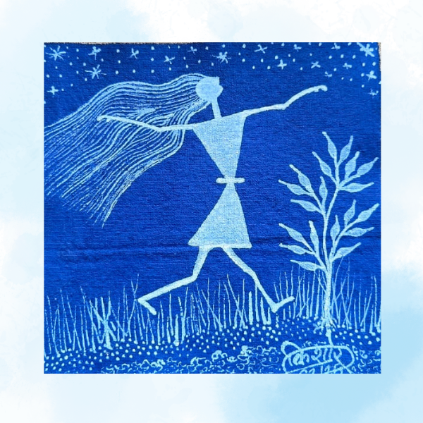 Handmade Warli Painting