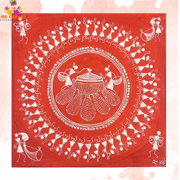 Warli Folk Art Painting