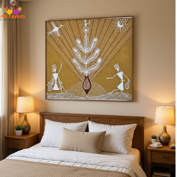 Warli Handmade Painting 4 (1)