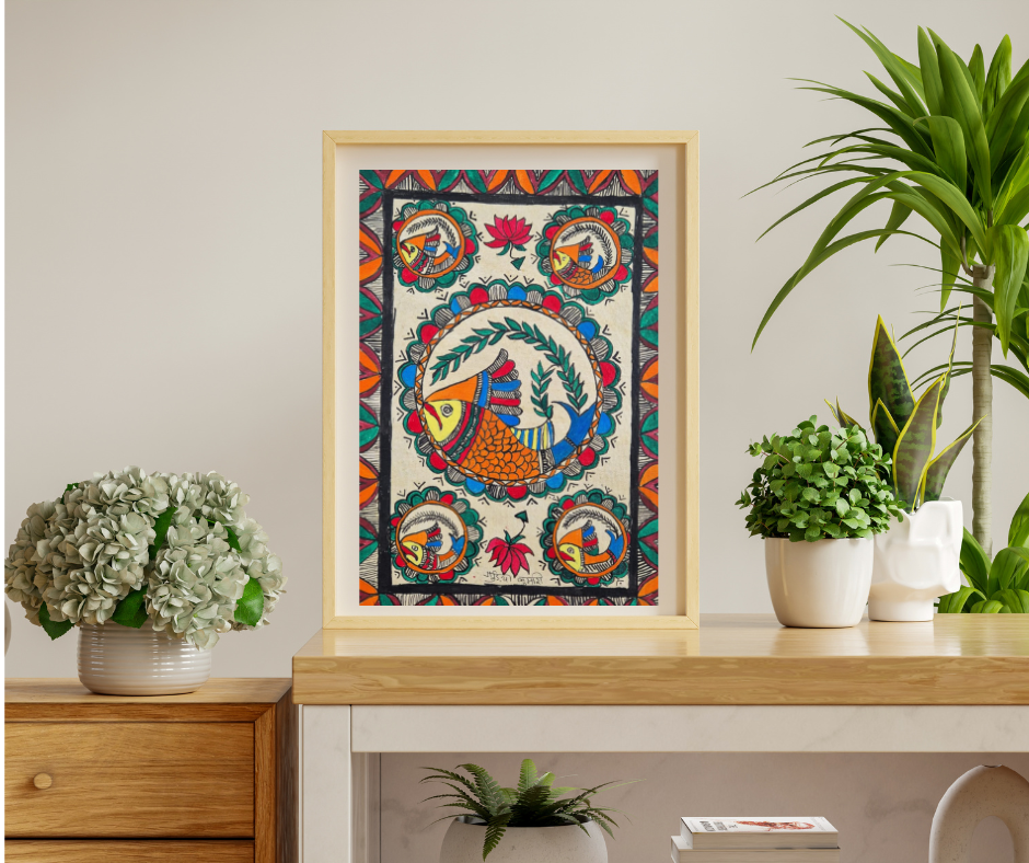 Madhubani Handmade Painting (5)