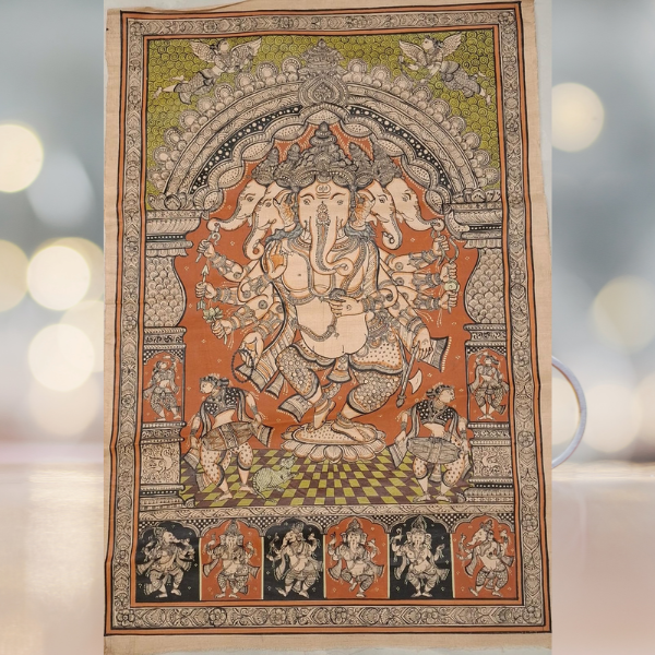 Pattachitra Handpainted Lord Ganesha