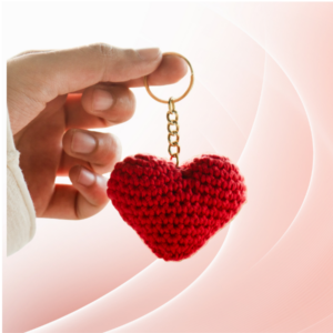 Handmade Crochet Keyring 1