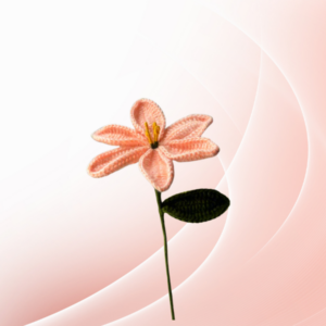 Handmade Crochet Flower - Lily