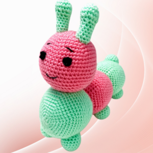 Handmade Crochet Plush Toy Little Bee
