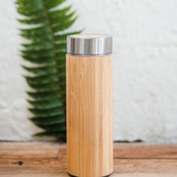Handcrafted Bamboo Bottle
